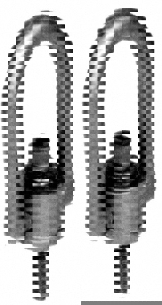 Center Pull Hoist Ring: 3,000 lb Working Load Limit